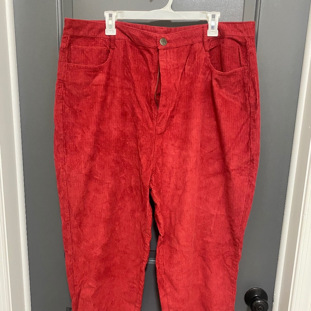 High-Waisted Lucy and Yak Corduroy Pants